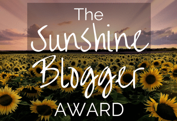 The Sunshine Blogger Award Logo