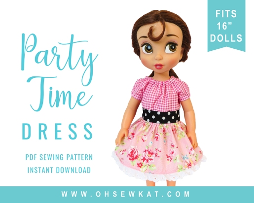 Animators Sewing pattern for dolls