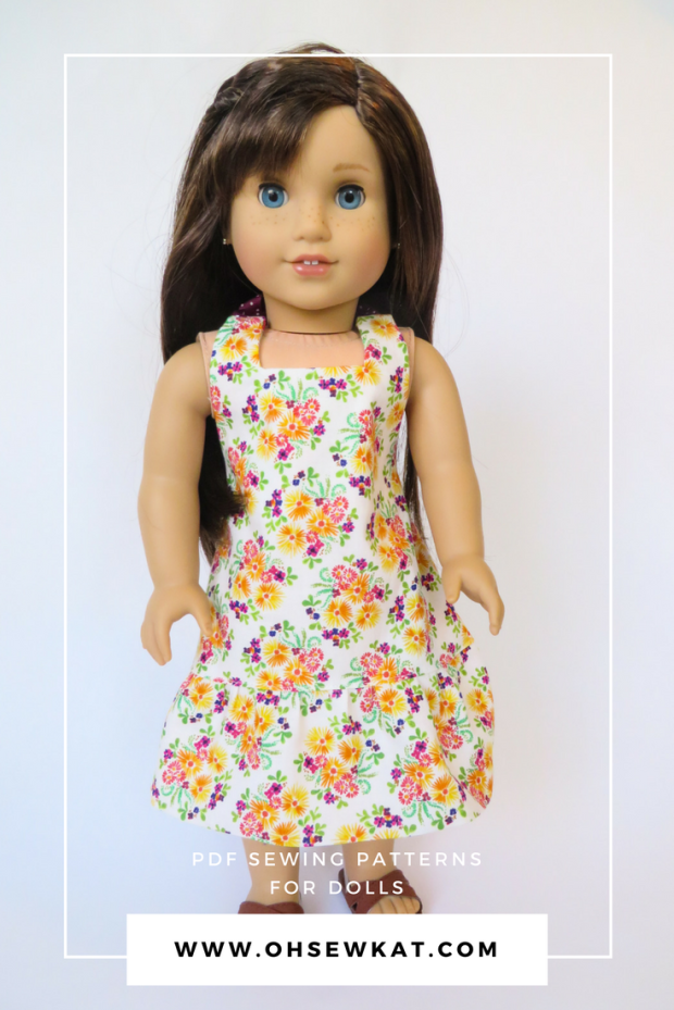 Grace Thomas American Girl Doll in floral sundress