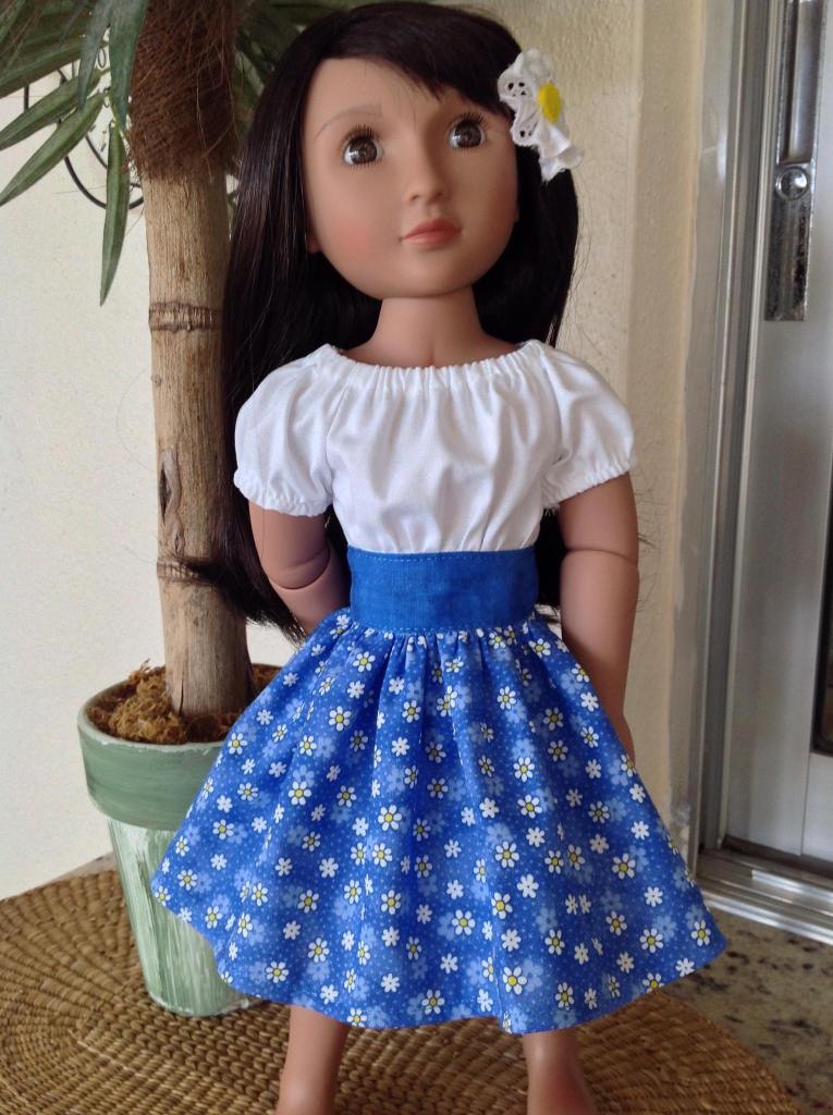 A Girl for all Time doll sewing dress pattern