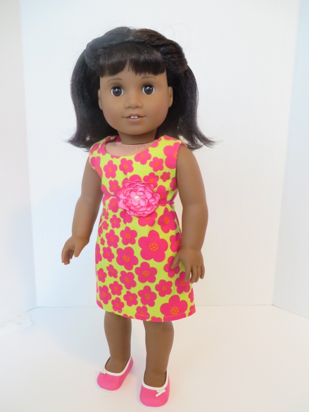 Melody American Girl doll in flowered Sunshine Dress